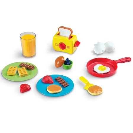 Learning Resources Pretend And Play Rise And Shine Breakfast Set 9068